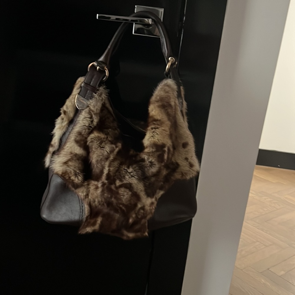 Authentic Gucci fur hobo bag - Picture 9 of 9